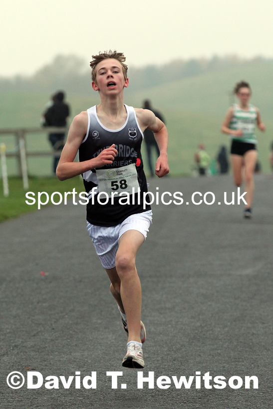 Boys and Girls under-15s 2021 Heaton Memorial Road Races, Town Moor, Newcastle. Photo: David T. Hewitson/Sports for All Pics